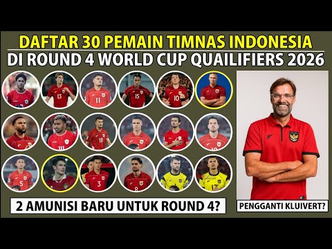 2 PEMAIN ANYAR RESMI GABUNG❓DAFTAR PEMAIN TIMNAS INDONESIA DI ROUND 4 KUALIFIKASI PIALA DUNIA~Realy❓