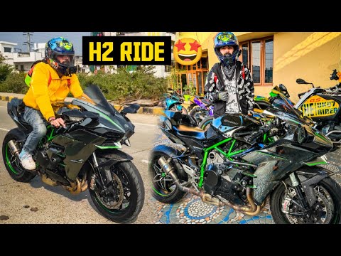 Aakhir Apni New Superbike Ninja H2 Pr Ride Kar Hi Li 😍