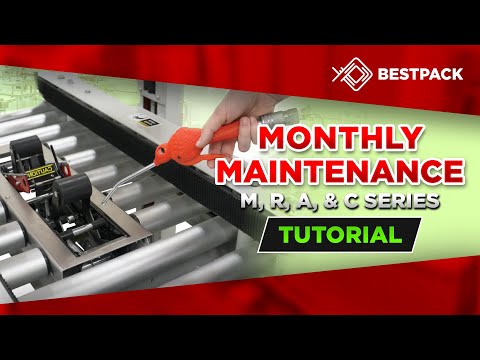 Monthly Maintenance For M, R, A, & C-Series Machines