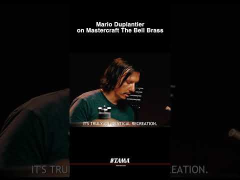 Mario Duplantier on Mastercraft The Bell Brass Snare Drum #shorts