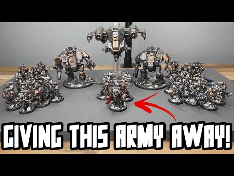 Giving away my SPACE MARINE ARMY