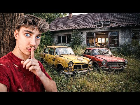 Ik Bezocht een Volledig Achtergelaten Boerderij met auto's!