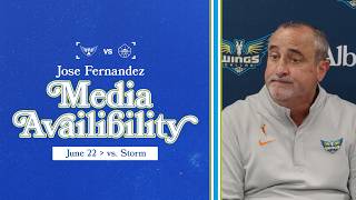 Jose Fernandez | Media Availibility at Seattle Storm | 6.22.26