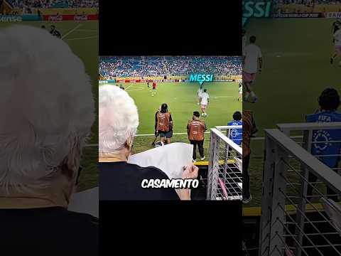 ESSA VOVÓ FEZ DE TUDO PARA FALAR COM O MESSI🥹😱