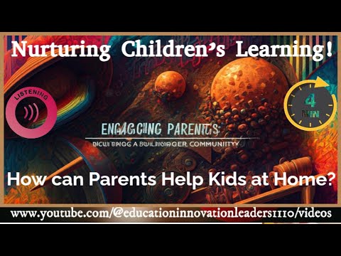 Nurturing Children’s Learning -Tips for Parents. Dr. Gnanaseharan Selliah. SUBSCRIBE!