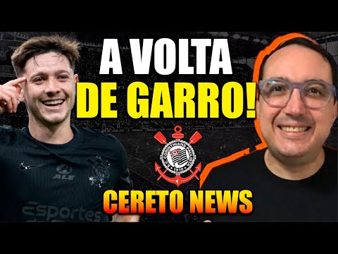 GARRO VOLTA AO CORINTHIANS CONTRA O SÃO BERNARDO NO DOMINGO!