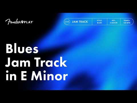 Blues Track in E Minor | Jam Tracks Collection | Fender Play