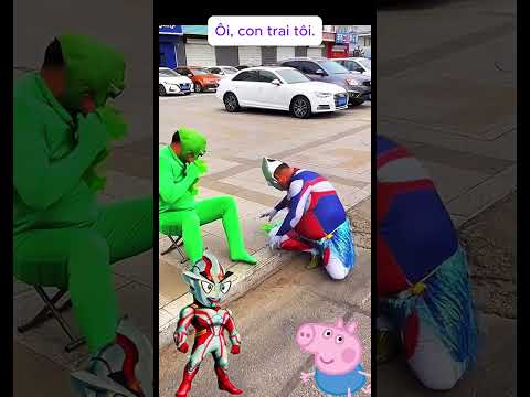 Ultraman béo, hãy trả lại con trai cho tôi #HanhTrinhVuiNhon #HoatHinhChoBe #PhiêuLưuVuiVẻ #Shorts