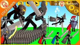 EPIC STICKMAN STEELRON GRIFFON, XIPHOS, WRATHNAR VS FINAL BOSS | Stick War Legacy Mod | Stick789Apk
