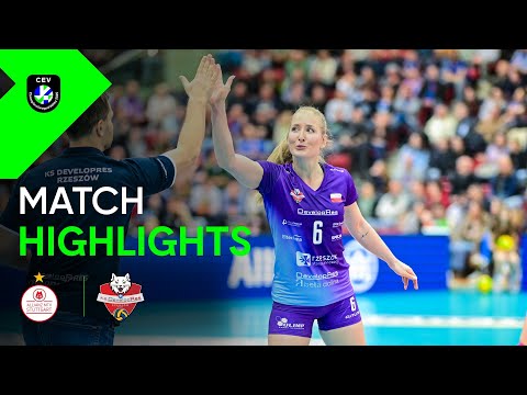 Highlights | Allianz MTV STUTTGART vs. Developres RZESZÓW | CEV Champions League Volley 2025