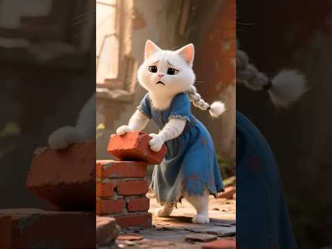 Muchikin cat tries hard for living but was It Worth It? #shorts #cats #cat #kitty