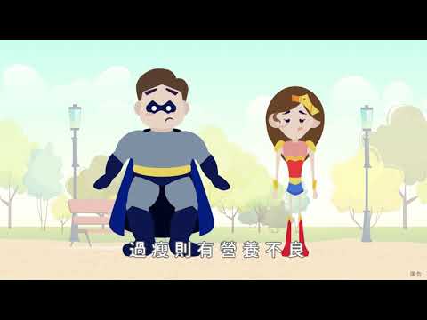 兒童及青少年健康宣導動畫影片【健康體位篇】 - YouTube