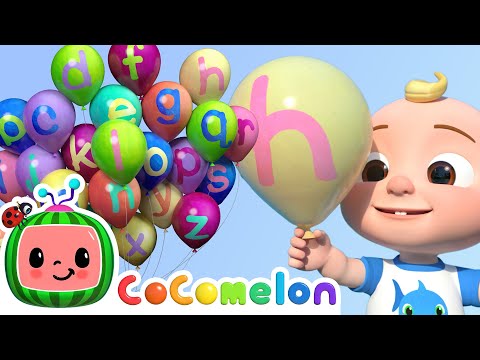 ABC Song With Balloons + More Nursery Rhymes & Kids Songs - ABCs and 123s | Learn with Cocomelon