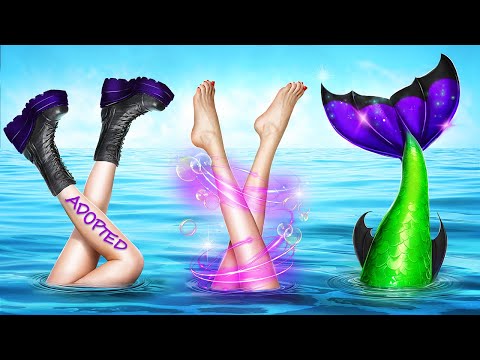 وينزداي اتبنتها عروسه البحر ! ازاى تكونى عروسة بحر !