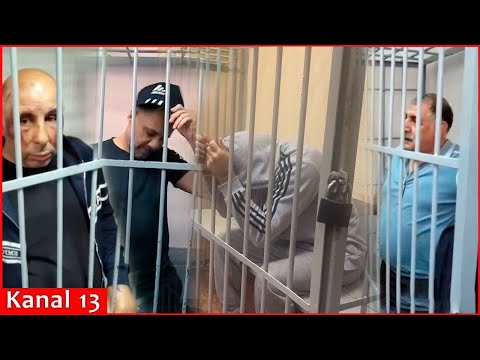 Yekatirinburqda saxlanılan azərbaycanıların məhkəmə prosesindən görüntülər