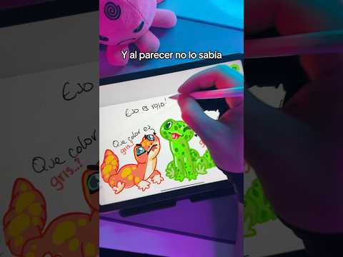Dibujé con una persona daltónica! #arte #dibujo #multiplayergame #multiplayer #app