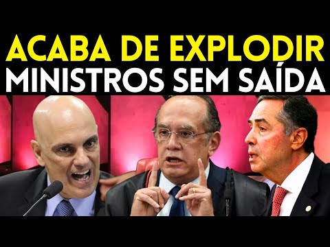 URGENTE! MINISTROS DO STF APAV0RAD0S COM NOVAS SANÇÕES DE TRUMP E CANCELAMENTO DE VITOS NO BRASIL
