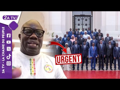 Liste du Nouveau Gouvernement d’Ousmane Sonko, les révélations exclusives d’Ahmed Aïdara 