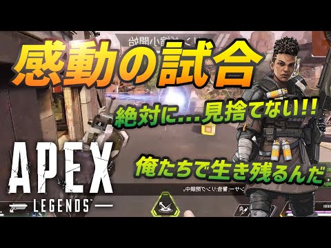 野良との間に生まれた友情、感動の物語。これだからApexは辞められない!!