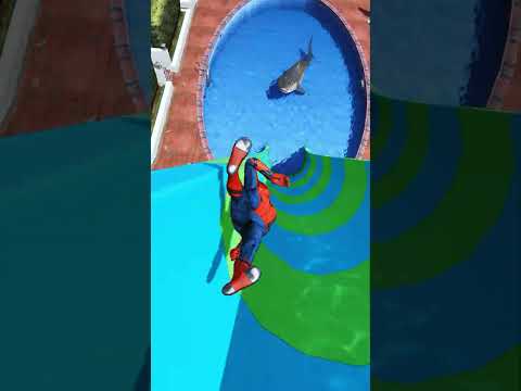 GTA 5 Spider-Man Ragdolls 94