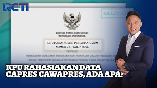 🔴LIVE KPU Rahasiakan Data Capres Cawapres, Ada Apa? | Seputar iNews Siang (15/09)