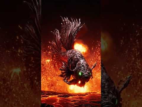Inferno of the Undead Ocean 🌊🔥 | Zombie Betta Rises from Fire | Undead Universe