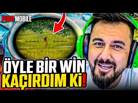 ÖYLE BİR WİN KAÇIRDIM Kİ! | PUBG MOBILE