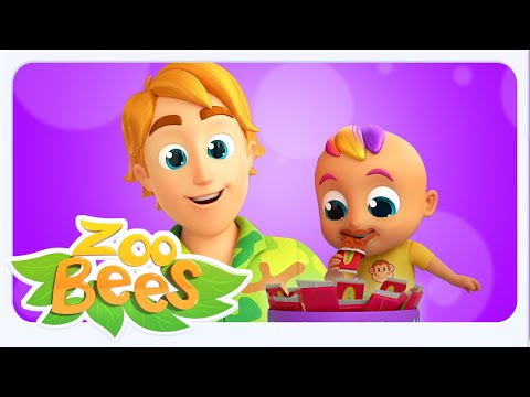 Zoobees جوني جوني نعم بابا | أغاني ما قبل المدرسة للأطفال