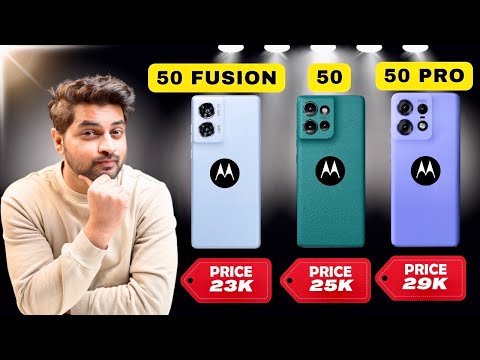 Moto Edge 50 Vs 50 Fusion Vs 50 Pro | What Should You Buy? Mohit Balani