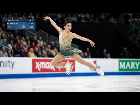 Elyce Lin-Gracey | Championship Women Free Skate | 2026 Prevagen U.S. Figure Skating Championships