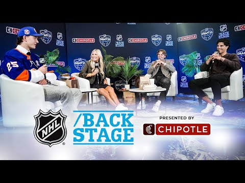 NHL Backstage Presented by Chipotle with Will Smith and Zeev Buium | 2025 NHL Draft LA