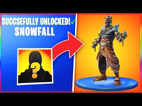 *NEW* SNOWFALL SKIN LEAKED! - Fortnite FREE SEASON 7 SKIN REVEALED! (Snowfall Skin LEANED Early!)