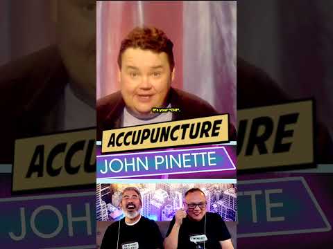 🤣JOHN PINETTE 🤬 HATES ACCUPUNCTURE 🪡 😆 #reaction #funny #clean #shortsviral #food #cruise