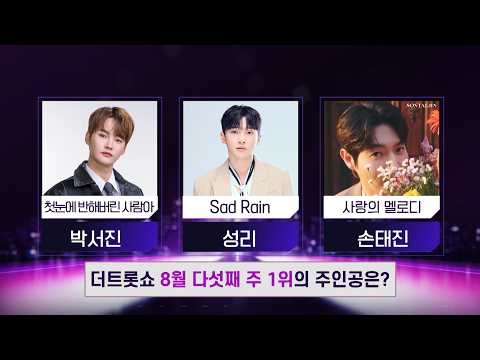 더 트롯쇼 8월 <strong>다섯째</strong> 주 1위의 주인공은? | 더 트롯쇼 260831