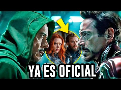 Oficialmente regresarán en AVENGERS DOOMSDAY junto a Robert Downey Jr Doctor Doom lista de personaje