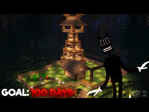 Surviving Minecraft's Most Disturbing Mod For 100 Days in Hardcore 2
