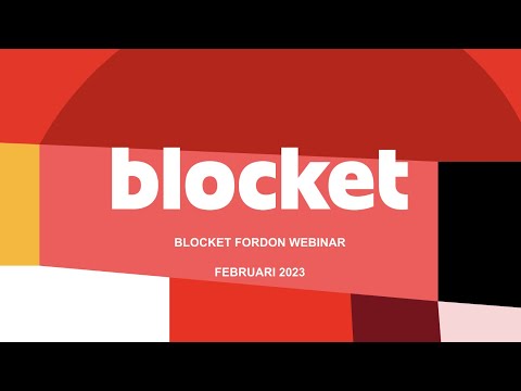 Blocket Fordon webbinarium: Trendspaning & årssummering