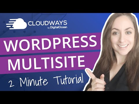 How to Set Up WordPress Multisite on Cloudways (2 Minute Tutorial)
