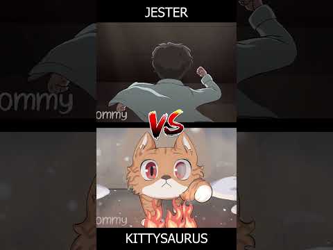 JESTER -  BITTERGIGGLE  VS KITTYSAURUS ! Garten Of Banban 4 Animation