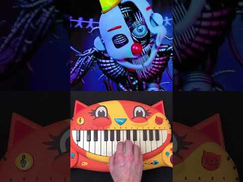 FNAF MEMES ON A CAT PIANO (Part 14) #Shorts