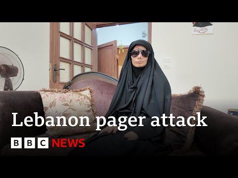 YouTube video thumbnail: Victims of Lebanon Pager Attack Remember Events one Year on
