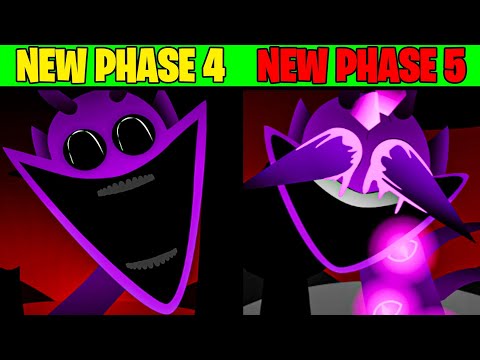 New Phase 4 VS New Phase 5 in Incredibox Sprunki (New Mod)