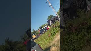 Crazy 3 vehicle accident along Twickenham Road across from hypro .