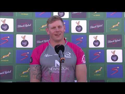 Currie Cup | Round 14 | Tafel Lager Griquas v New Nation Pumas | Interview with Shane Kirkwood