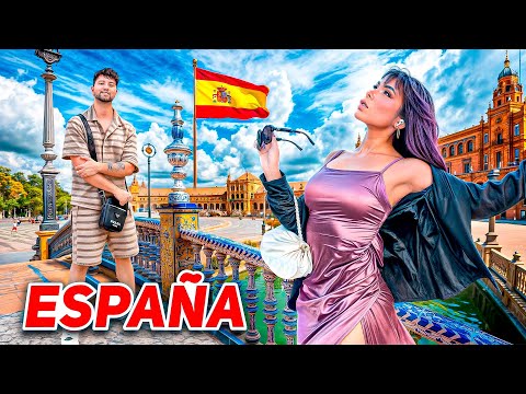 TURISTAS EN ESPAÑA 🇪🇸 😂 *Jhorman se besa con otra chica*