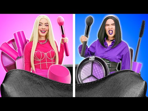 BARBIE POPULAIRE VS EMO : CRÉATIONS SCOLAIRES || Incroyable Relooking de Poupée par 123 GO! SCHOOL