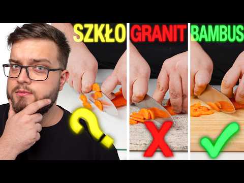 To są NAJGORSZE DESKI DO KROJENIA DLA TWOJEGO NOŻA