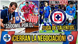 ¡NEGOCIO CERRADO! CRUZ AZUL INGRESA $500MIL DE SU SALIDA - PREOCUPANTE FUGA DE TALENTOS EN CANTERA