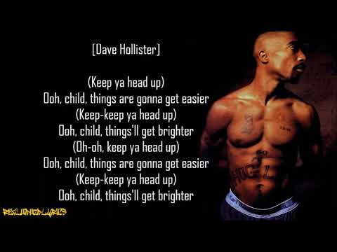 2Pac - Keep Ya Head Up ft. Dave Hollister (Lyrics)