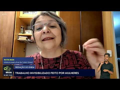 Trabalho invisibilizado feito por mulheres é tema da redação do Enem